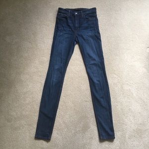 Joe’s high waisted skinny jeans